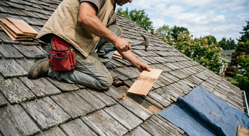 Wood Shingles Repair in Germantown, MD