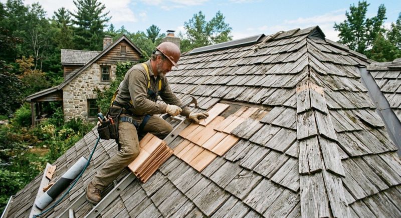 Wood Shingles Repair in Woodstock, MD